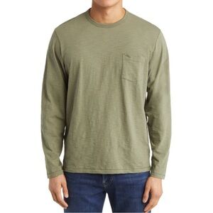 Tommy Bahama Olive Long Sleeve Tee